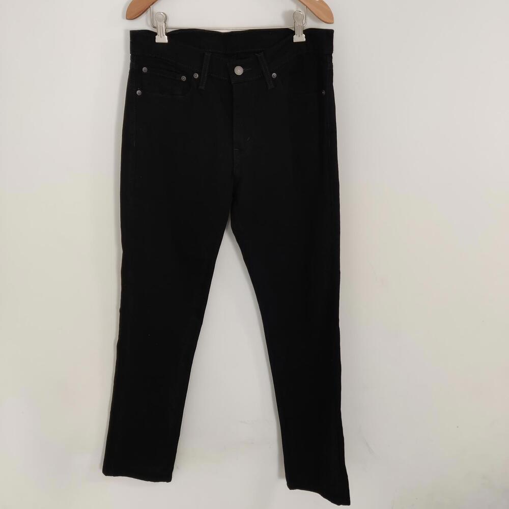 Vintage Levi's 511 Men's Black Denim Pants Size 32 X 32